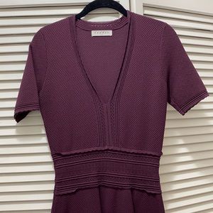 Purple Sandro dress